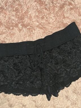 La Senza Black Lace Shorts
